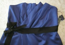 NWT White by VERA WANG Full Length Formal Prom Cocktail Braidsmaid Dress ~ SZ 16