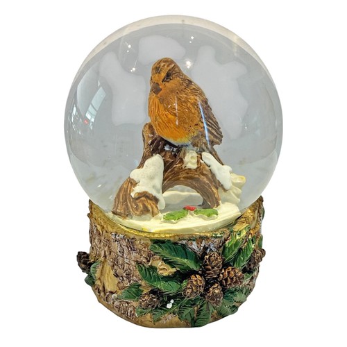 Christmas robin mini - robin, snow