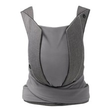 Cybex Yema Tie Baby Carrier Manhattan gray  black leather Baby Wearing Newborn