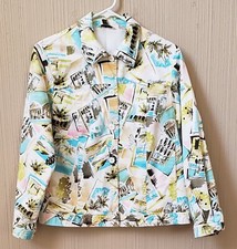 VTG LAURA ASHLEY Sz M Sequin