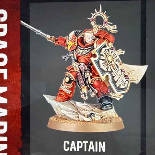 Captain with relic shield - with,