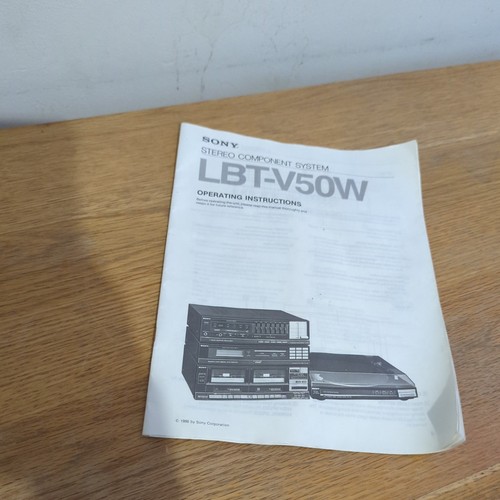 1986 sony lbt - 1986, lbt-v50w