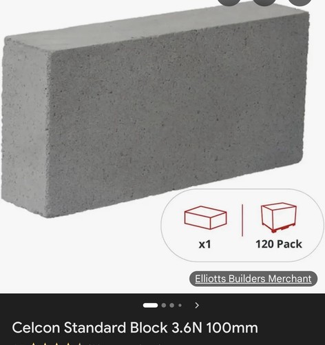 Celcon thermalite aerated - celcon, /