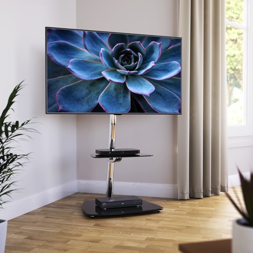 Column mount stand - -, black