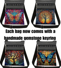 Pink And Blue Butterfly Tree