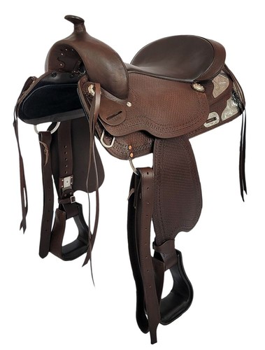 Western treeless saddle - western,