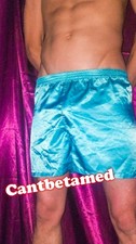 🩵 Vintage Sexy Silky Boxers