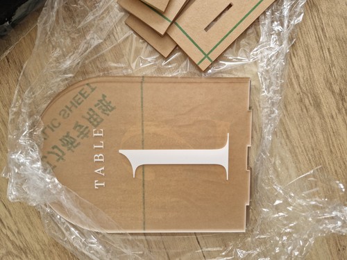Wedding table numbers - numbers, to
