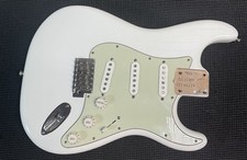 MIM Fender  Strat Loaded Body Olympic  White With Demarzio Hs-3 & Texas Specials