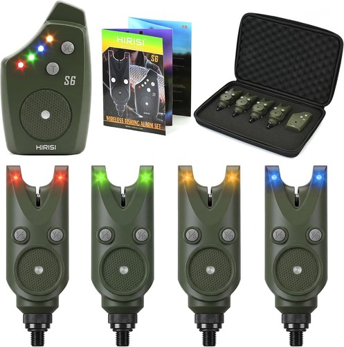 Fishing bite alarms and - 4,