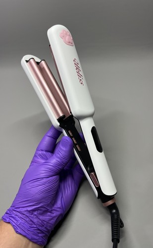 Hair crimper triple barrel - hair,