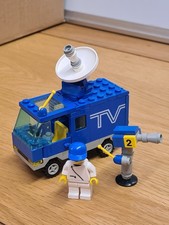 Lego Town – 6661 Mobile TV Studio – Complete - Vintage Set – 1989