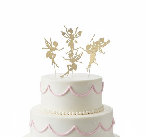 Fairy cake topper girl - fairy,