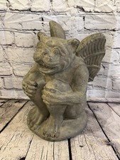 Sitting Gargoyle Stone Garden