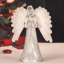 Angel LED Snow Globe Lamp