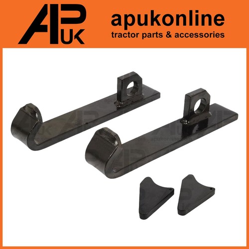 Weld loader bracket pair - loader,