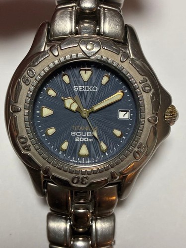 Seiko titanium diver men - seiko,