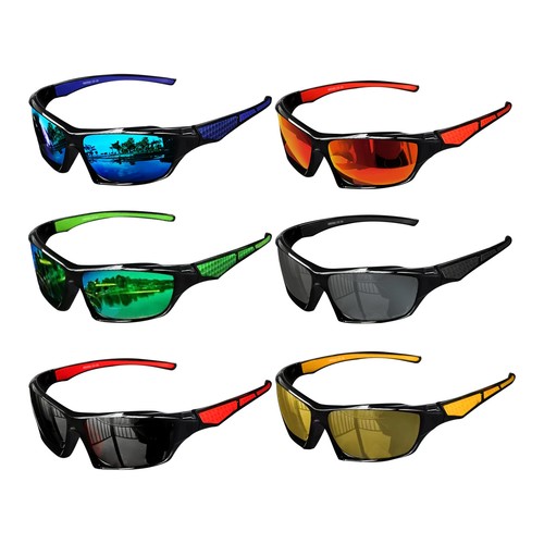 Polarized sport men cycling - polarized,