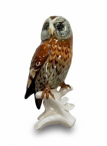 Karl ens ceramic owl figurine - ceramic,