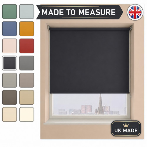 Blackout thermal roller blinds - blackout,