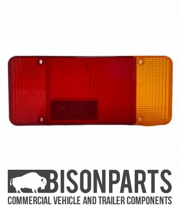 Rear tail light lamp lens - rear, rh