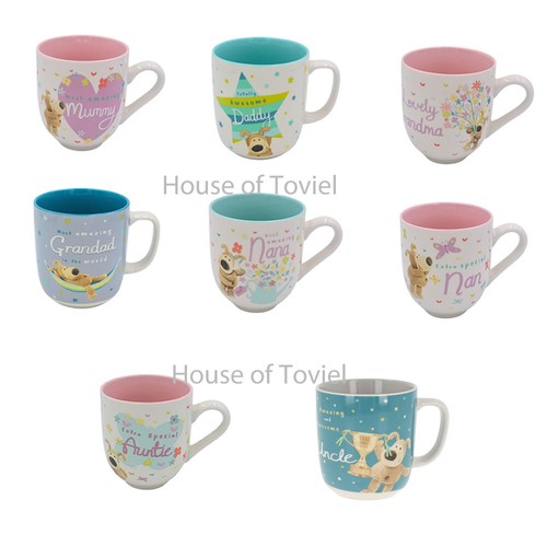 Boofle ceramic mugs lots - mugs,
