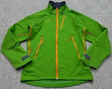 NORRONA SVALBARD FLEX1 JACKET POLARTEC POWER SHIELD MOUNTAIN MENS L GREEN WEED
