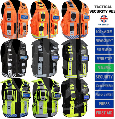 Viz security vest - hi,