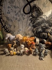 Bundle of toy barbie pets and