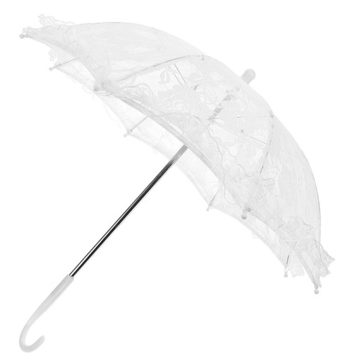 Lace umbrella bride portable - lace,