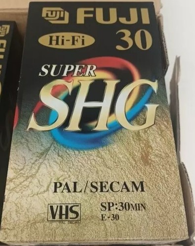 Fuji vhs super shg 30 - fuji,