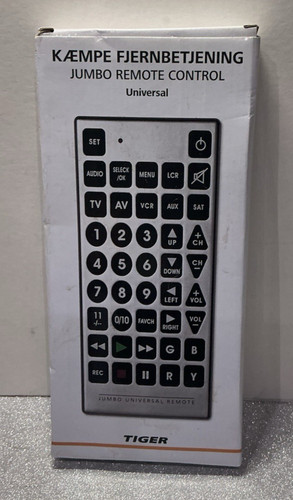 Tiger jumbo universal - jumbo, remote
