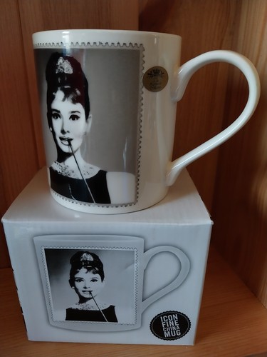 Audrey hepburn fine china mug - hepburn,
