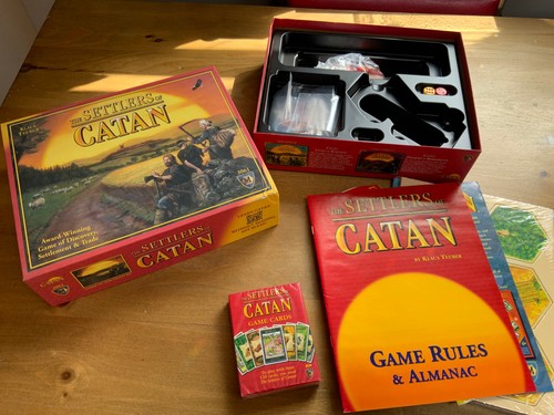 Settlers catan board game - settlers,