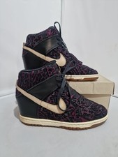 Nike Trainers Size 6 UK Women Dunk Hidden Wedge 585560 001 Sky Hi US 8.5 EUR 40
