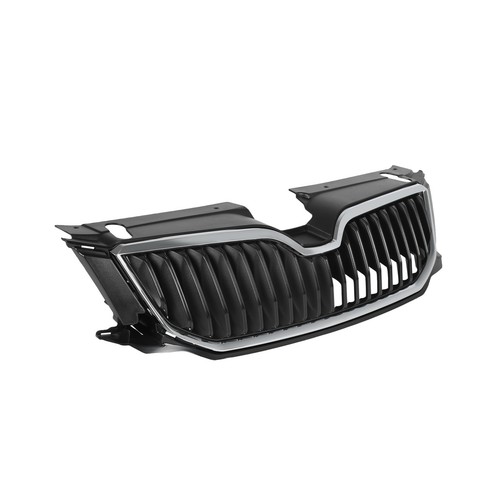 Gloss black grille for skoda - for,