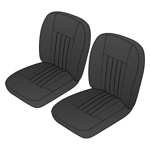 Mgb front seat covers - mgb,