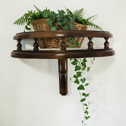 Vtg half round wall - half,