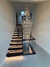 Straight floating staircase - floating,