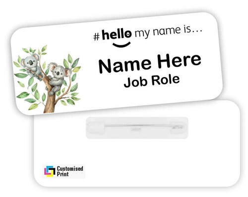 Hello name badge - hello, my