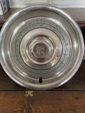 Rolls Royce vintage  chrome wheel trim.  Reasonable  condition!