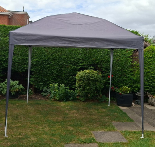 5x2 pop gazebo height - up,