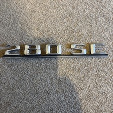 Mercedes Benz W126 280SE BADGE
