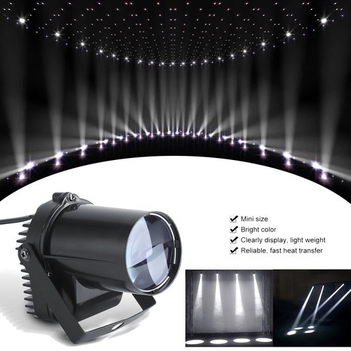 30w pinspot light - light, white
