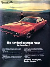 Vintage 1971 Plymouth