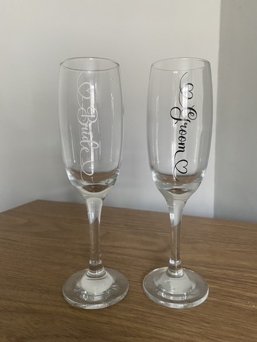 Bride groom champagne - bride,