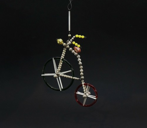 Gablonzer ornament bicycle - gablonzer, ornament,