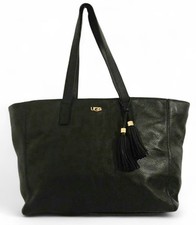 UGG Large Black Leather