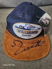Signed F1 WILLIAMS Renault (excellence)official cap. suede and cotton.