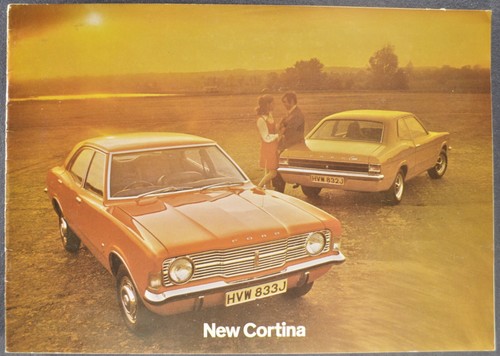 1971 ford cortina brochure - 1971,